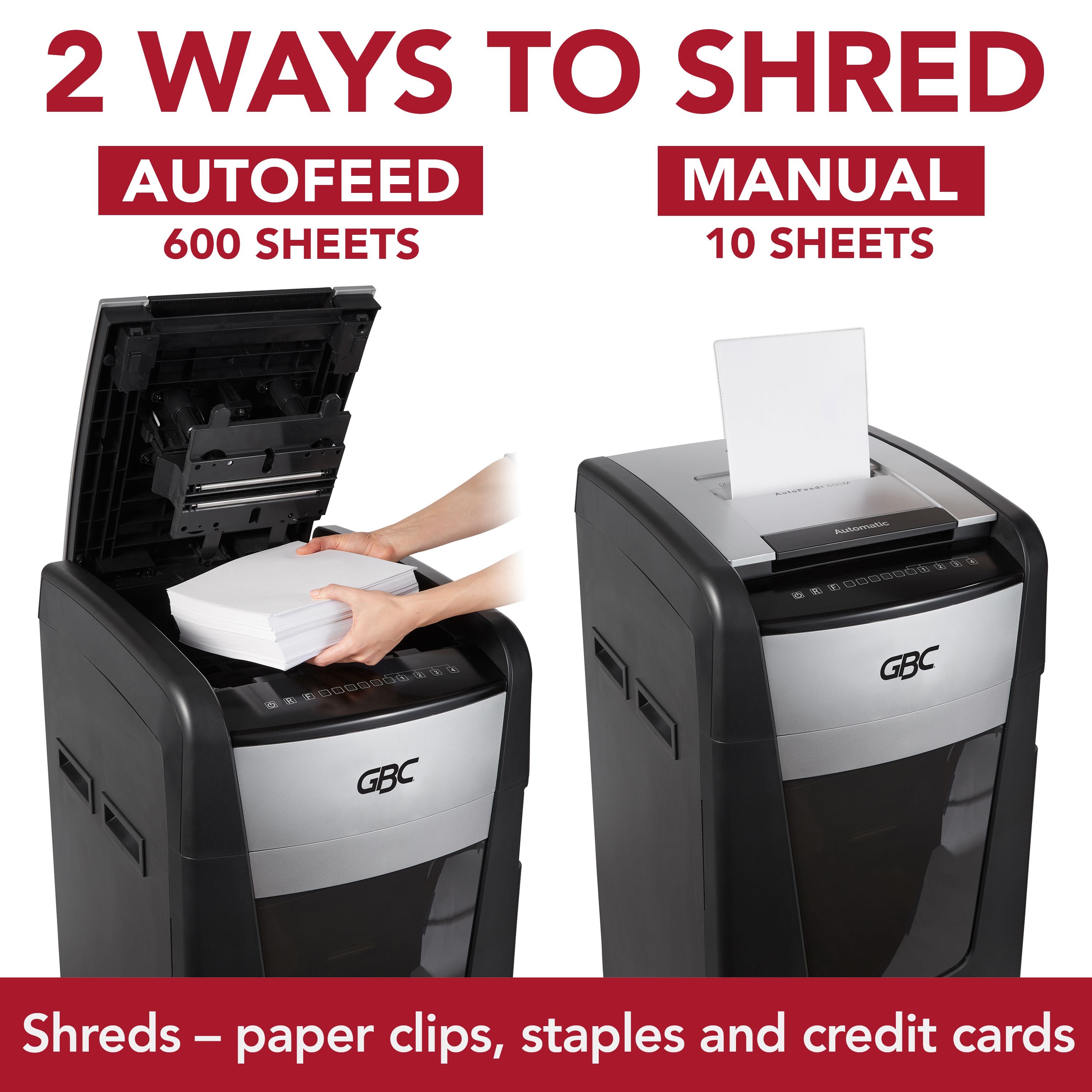 GBC 600M Office Autofeed+ Shredder